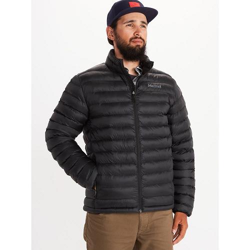 Marmot Solus Featherless Jackets - Mens Down Jacket Black CA9816042 Canada